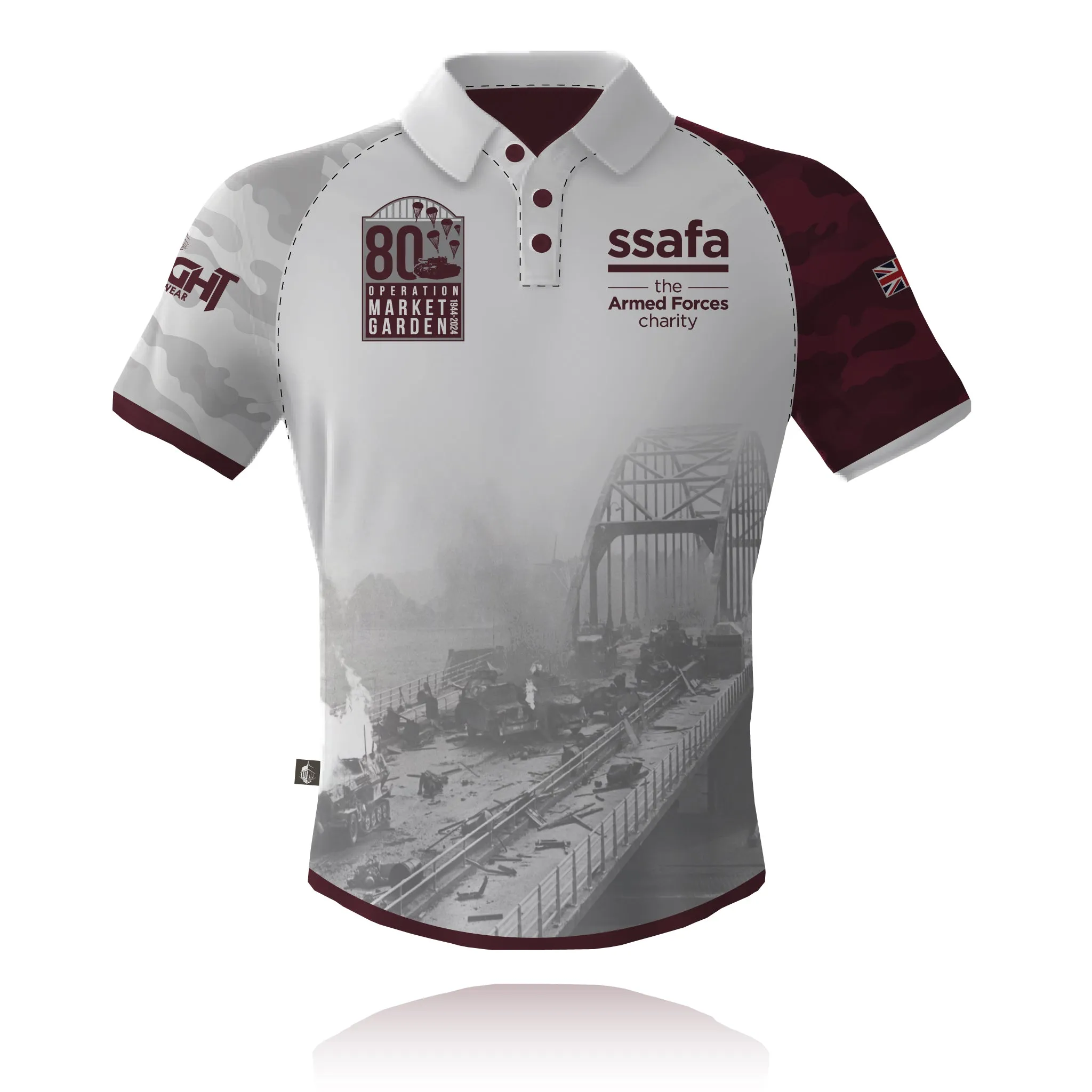 SSAFA, the Armed Forces charity - Operation Market Garden 80th Anniversary - Tech Polo