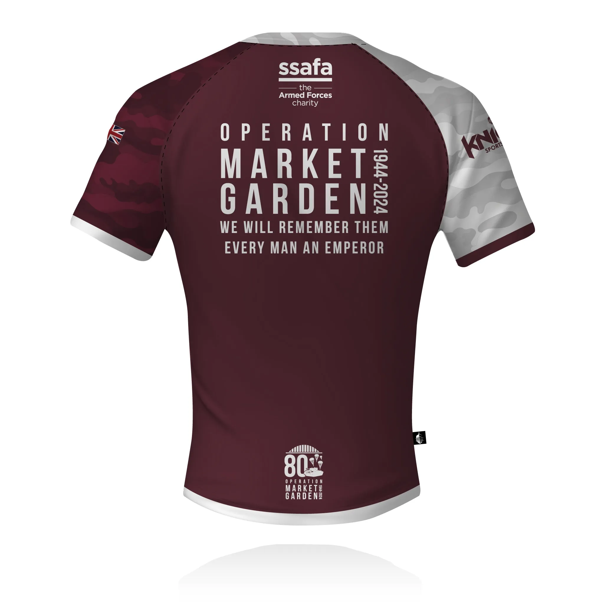 SSAFA, the Armed Forces charity - Operation Market Garden 80th Anniversary - Tech Tee