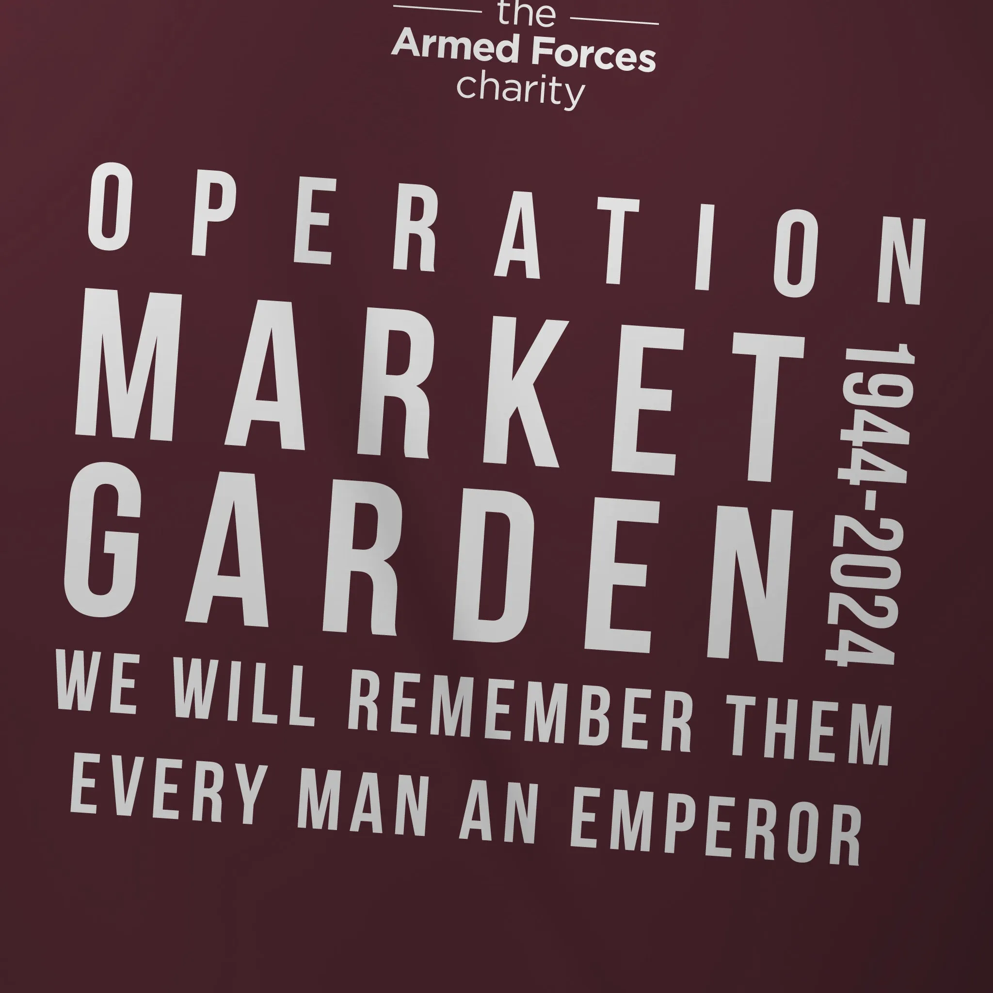 SSAFA, the Armed Forces charity - Operation Market Garden 80th Anniversary - Tech Tee