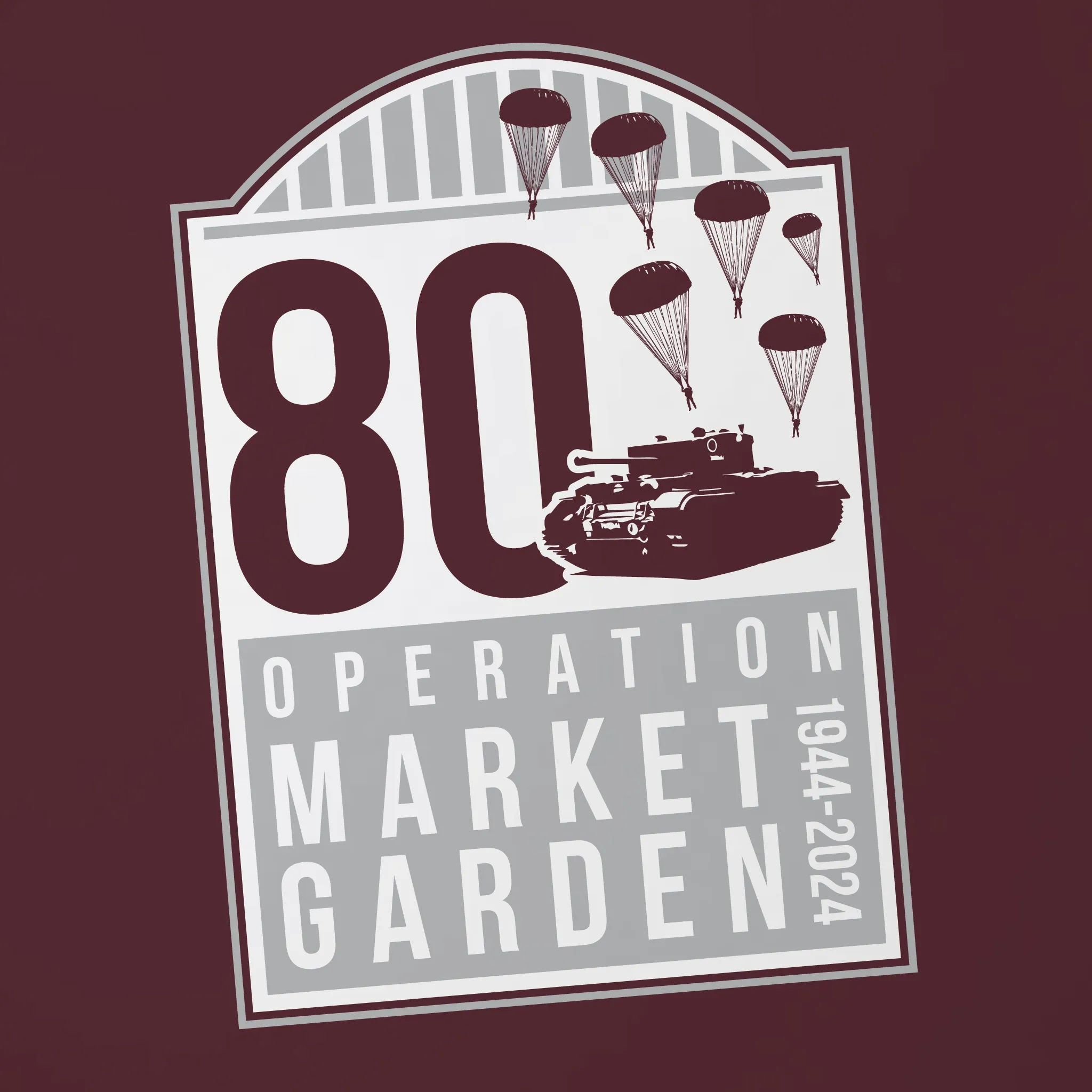 SSAFA, the Armed Forces charity - Operation Market Garden 80th Anniversary - Tech Tee