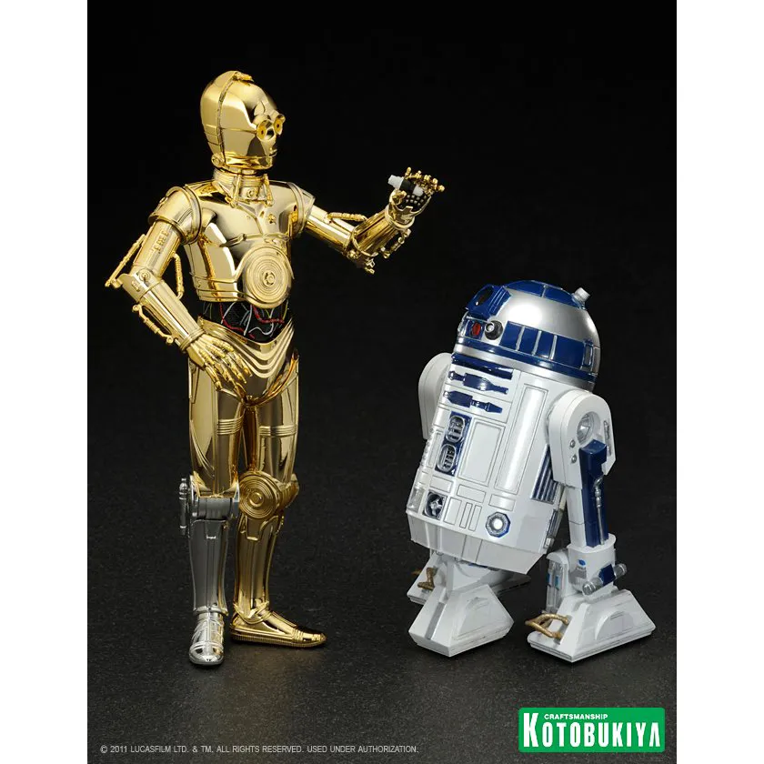 STAR WARS: C-3PO & R2-D2 ArtFX  Statue Two Pack