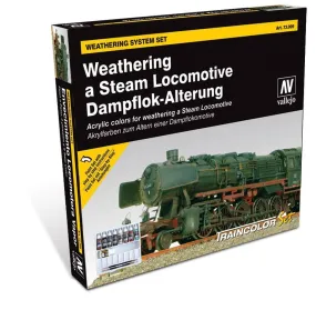 Steam Engine Weathering Paint Set - Model Colour