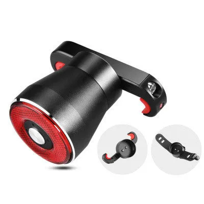 style: Seat cushion and seatpost - Smart Brake Tail Light Bicycle