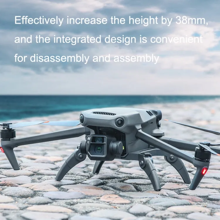 Sunnylife M3-LG329 Folding Lifting Stand Protector For DJI Mavic3(Grey)