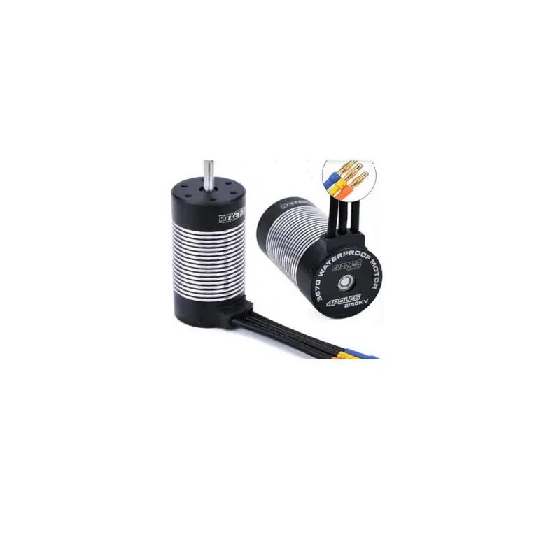 SURPASS HOBBY – 3665 ROCKET sensoreless waterproof motor 5.0 shaft 4.0 Gold plated connectors 1800 KV　