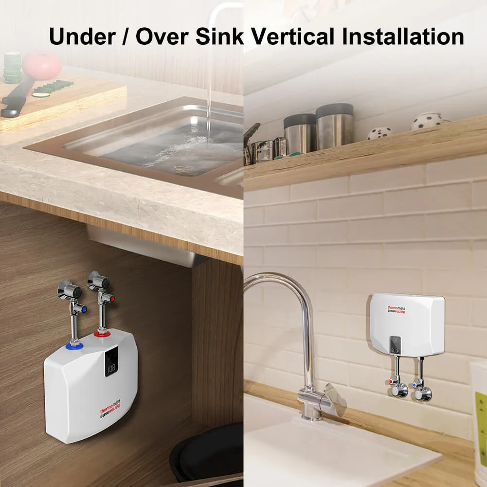 Tankless Electric On Demand Hot Water Heater - 120V | 3.5kW