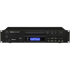 Tascam CD-200BT Rackmount Professional CD Player with Bluetooth Wireless