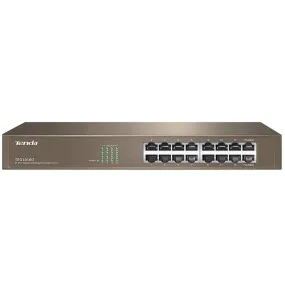 Tenda TEG1016D Unmanaged Rackmount Switch 16 Ports 10/100/1000Mbps