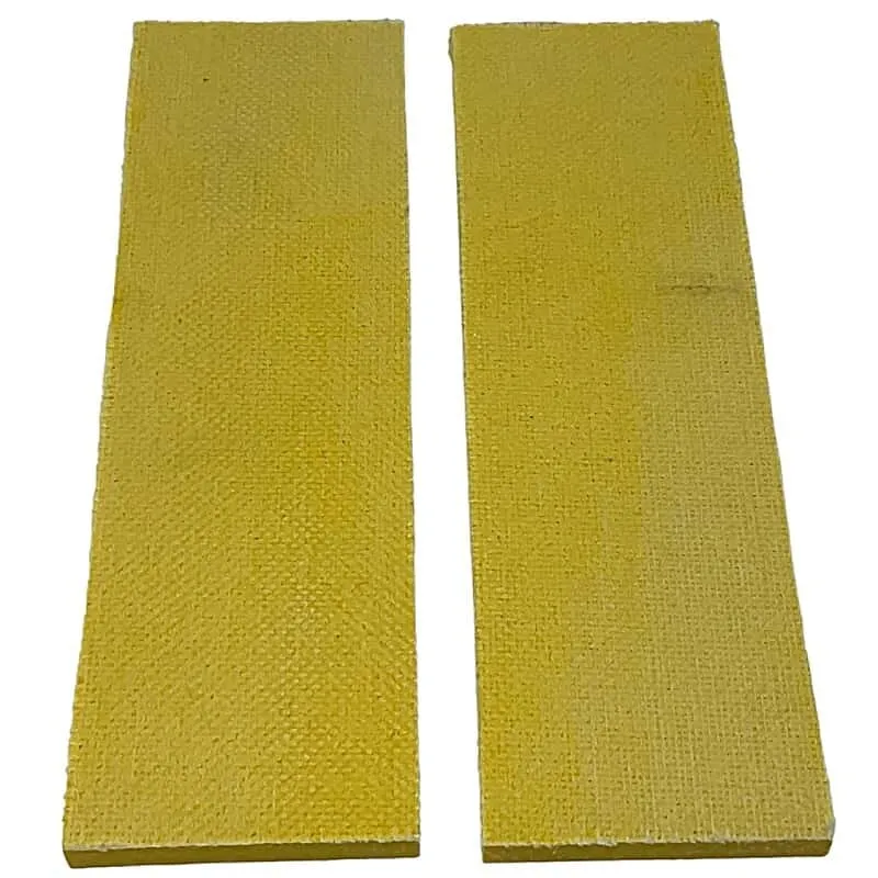 TeroTuf- YELLOW- Knife Handle Scales