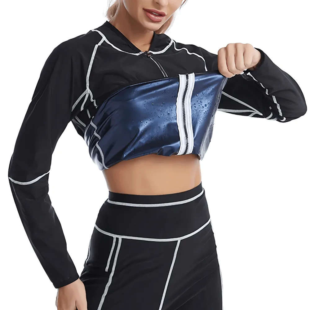 Thermo Sweat Top for Fitness and Weight Loss - SF2251