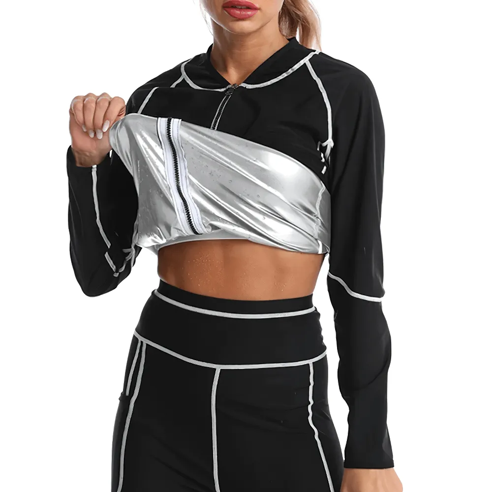 Thermo Sweat Top for Fitness and Weight Loss - SF2251