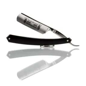 Thiers Issard - The Blades Grim 6/8" Straight Razor - Black Acrylic Scales