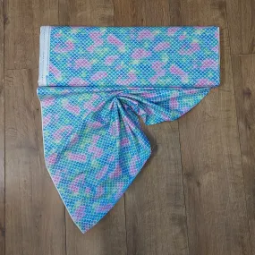 Timeless Treasures Mermaid Scales Pastel Cotton Fabric