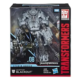 Transformers Generations Studio Series Leader Class Decepticon Blackout