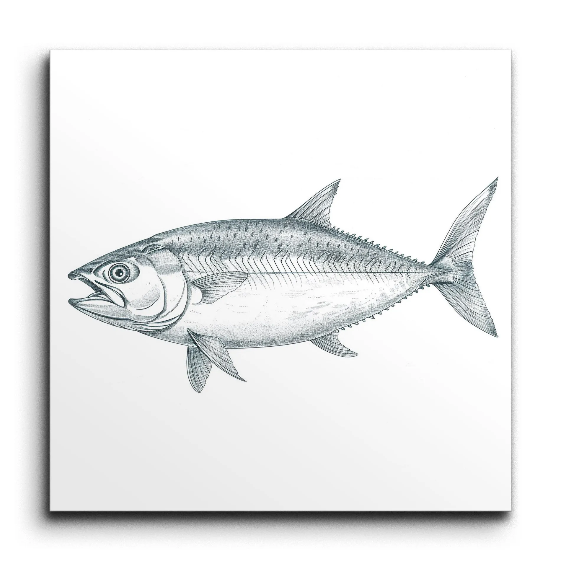 Tuna Elegance: Intricate Aquatic Art