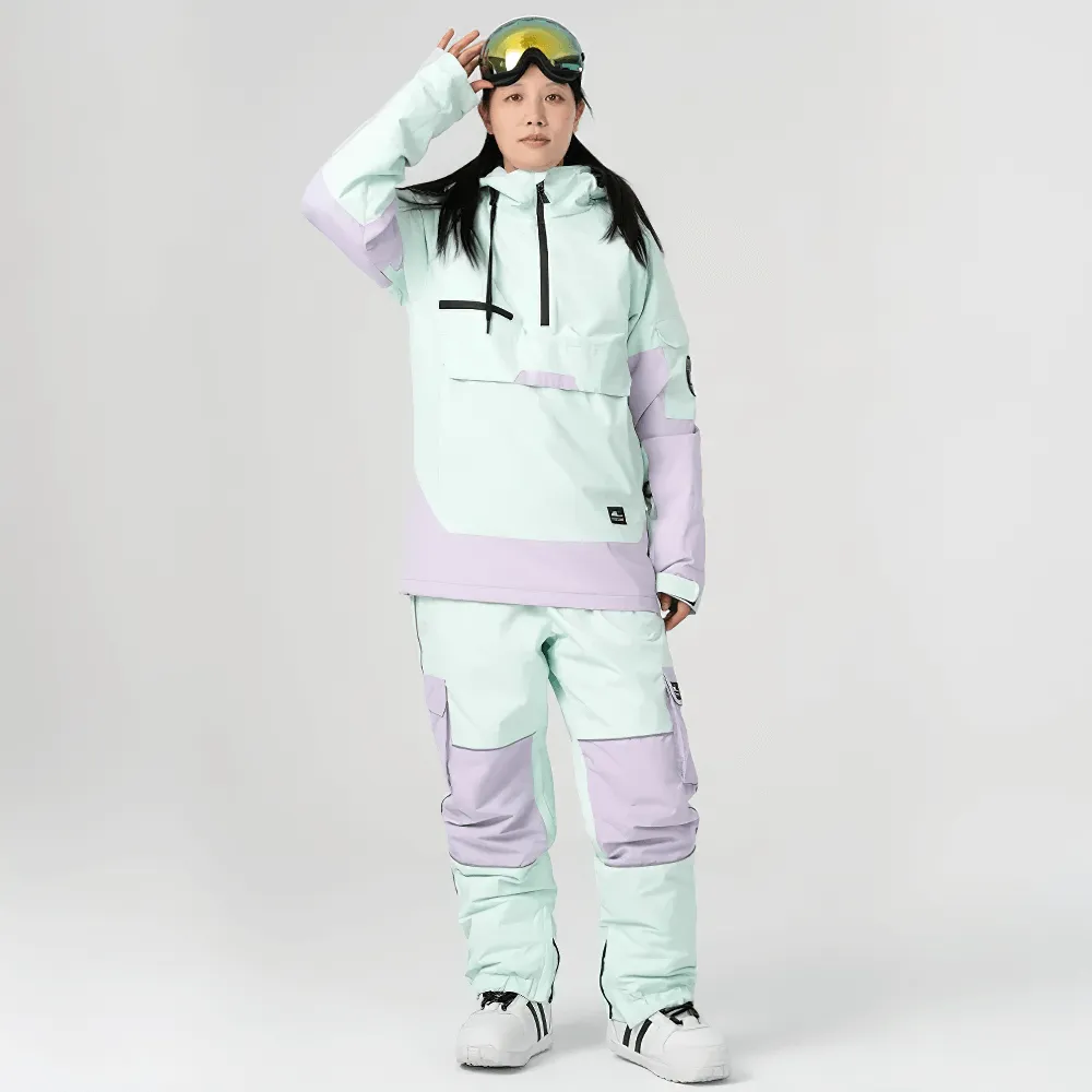 Unisex Waterproof Ski Suit Set - Jacket and Pants - SF2257