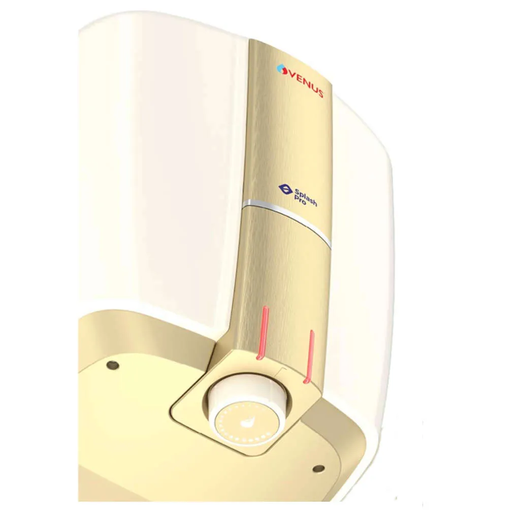 Venus Splash Pro Smart Storage Water Heater 10 Litre Ivory Tuscan Gold 10SX
