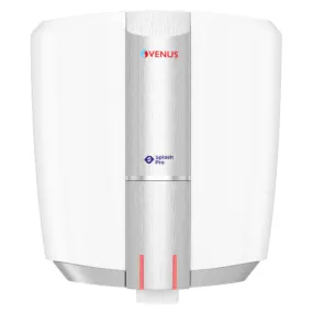 Venus Splash Pro Smart Storage Water Heater 10 Litre White Graphite Silver 10SX