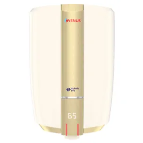 Venus Splash Pro Smart Storage Water Heater 25 Litre Ivory Tuscan Gold 25SX