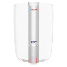 Venus Splash Pro Smart Storage Water Heater 25 Litre White Graphite Silver 25SX