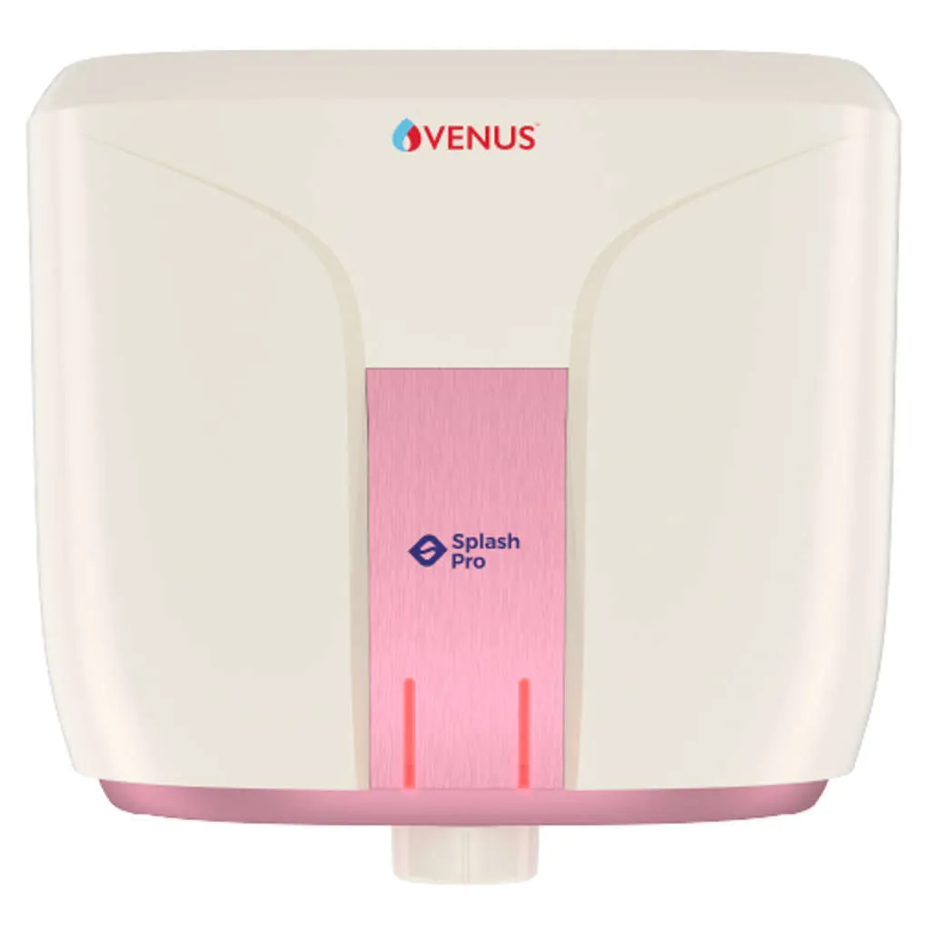 Venus Splash Pro Storage Water Heater 6 Litre Ivory Mystic Rose 6SB