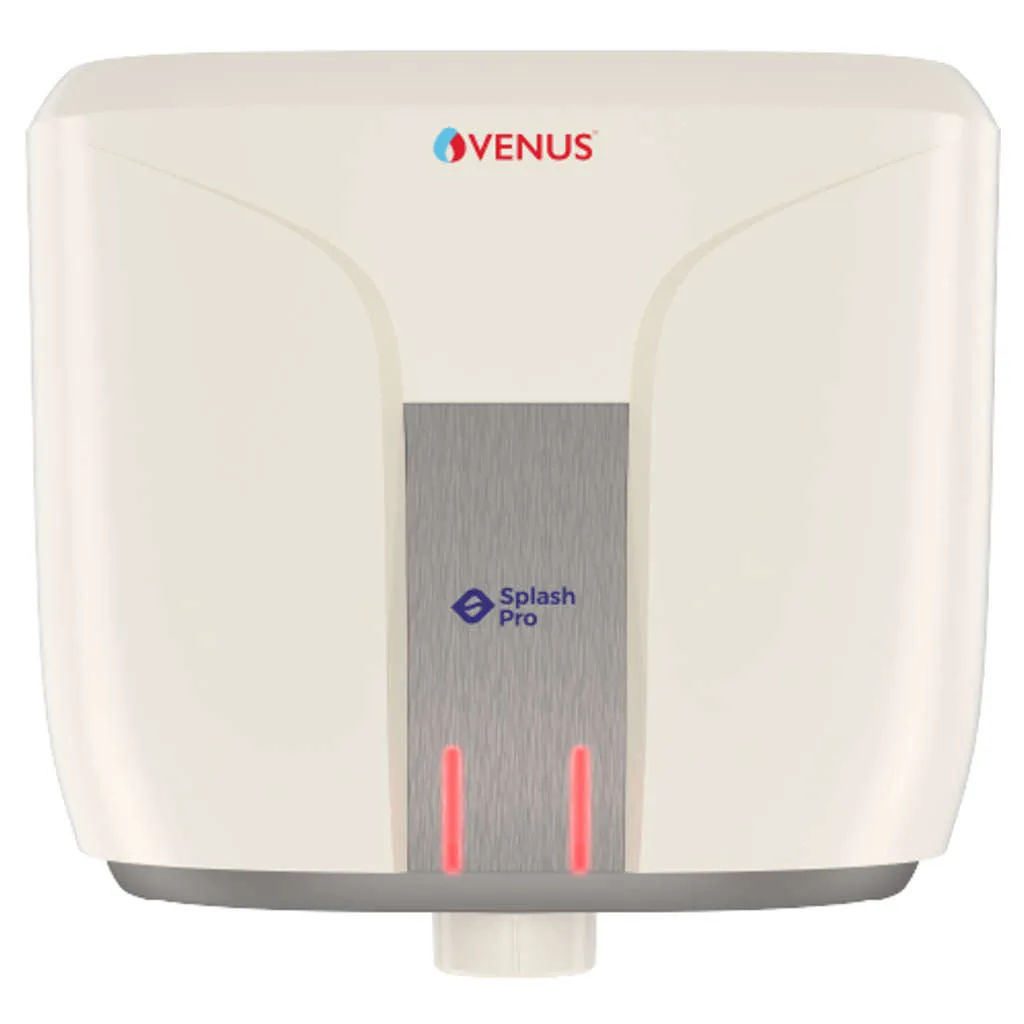 Venus Splash Pro Storage Water Heater 6 Litre Ivory Smokey Grey 6SB