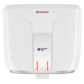 Venus Splash Pro Storage Water Heater 6 Litre White Graphite Silver 6SB