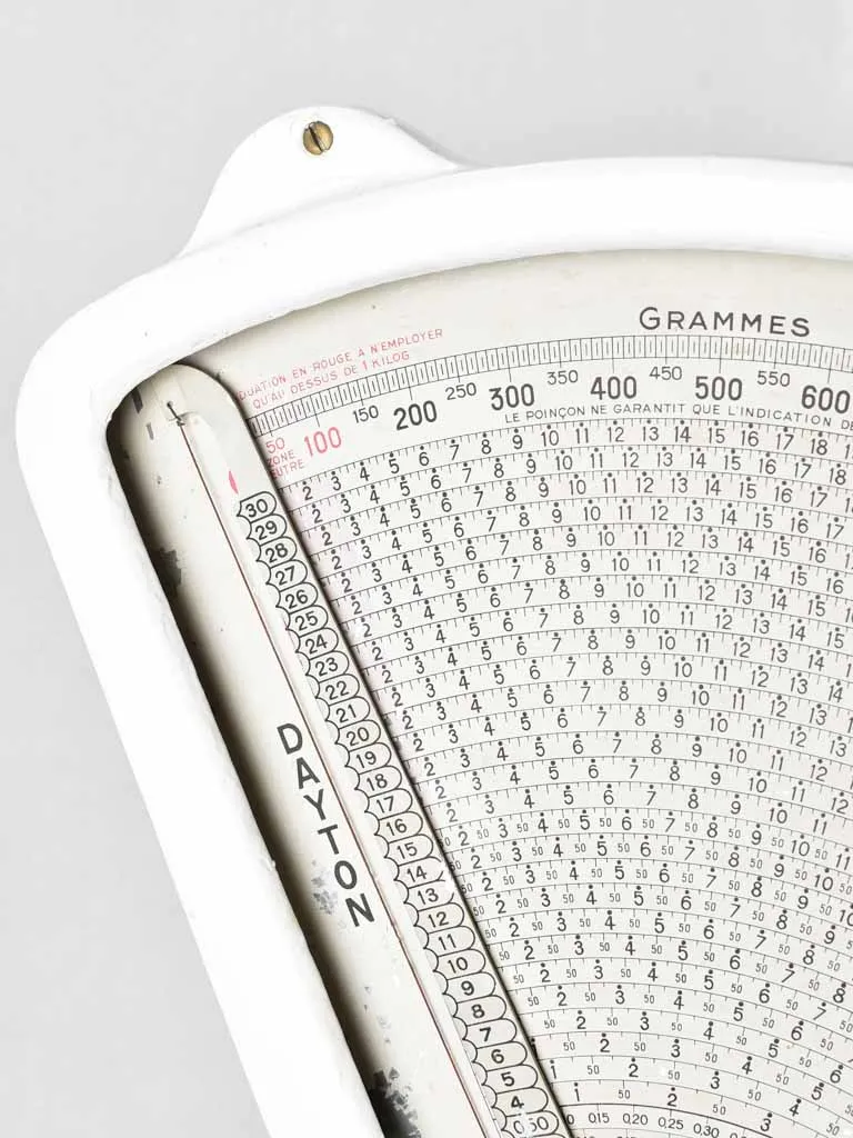 Very large Dayton-Testut scales, 1930s