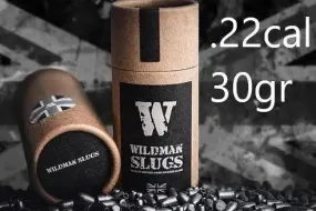 Wildman Flat Base Slugs til Luftvåpen 5.5mm(.22) - 30gr 200stk