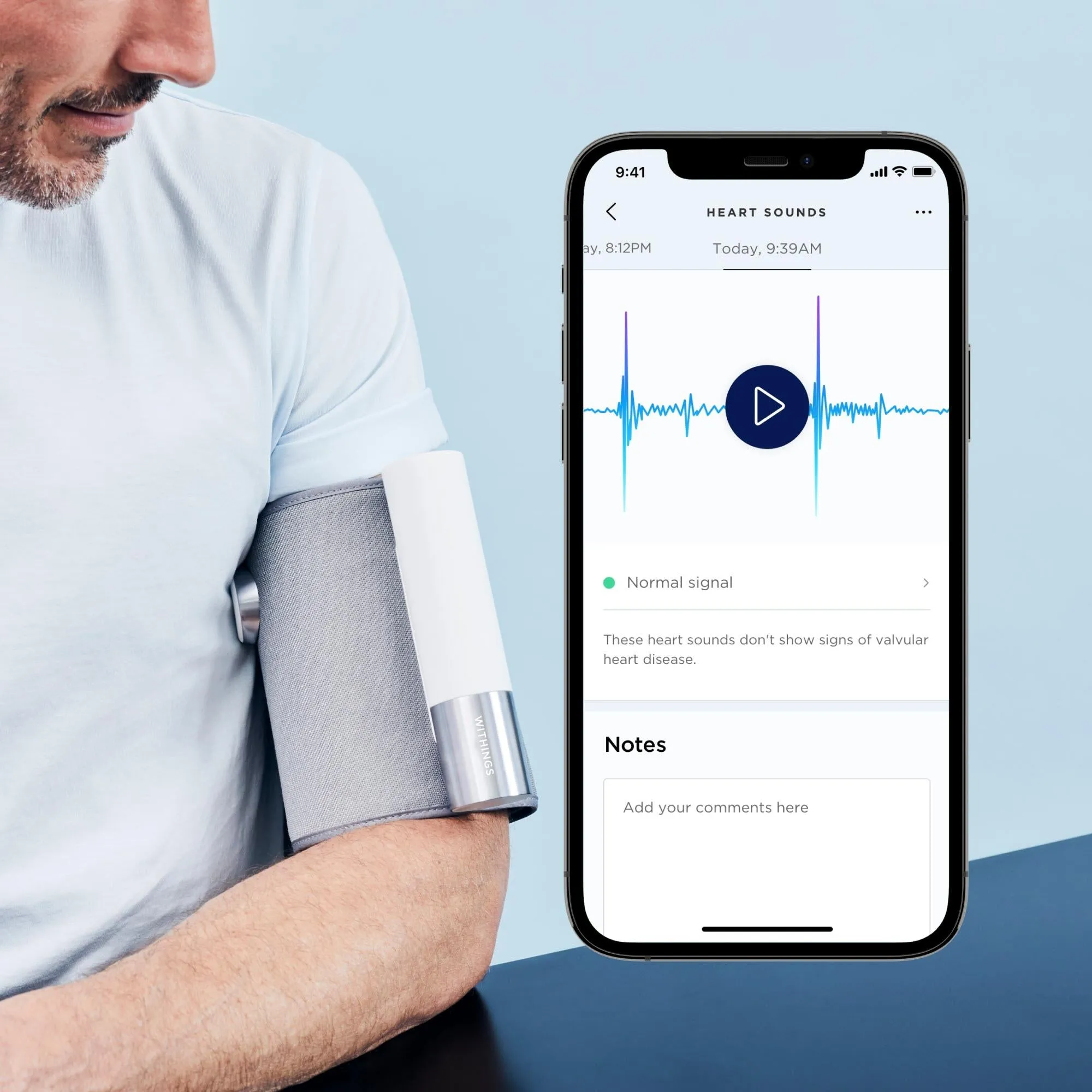 Withings BPM CoreWireless Blood Pressure Monitor