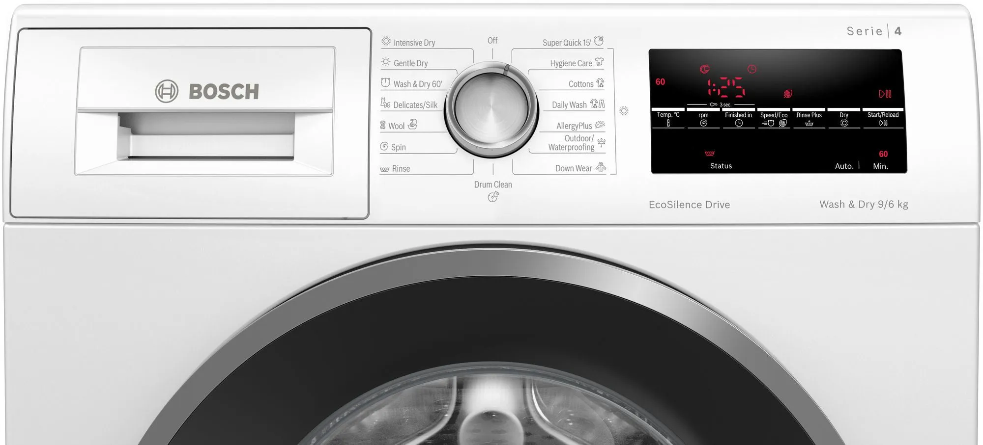 WNA14400SG 9/6KG WASHER DRYER