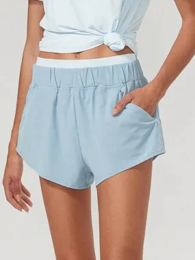 Women's 2-in-1 Athletic Shorts with Pockets - SF2234
