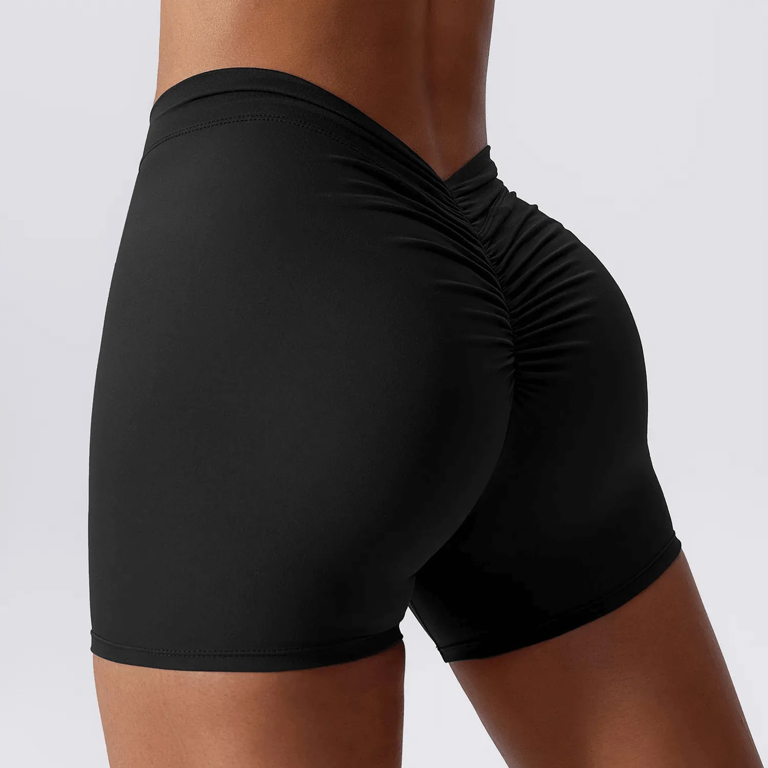 Women's Elastic Performance Yoga Shorts - SF2209