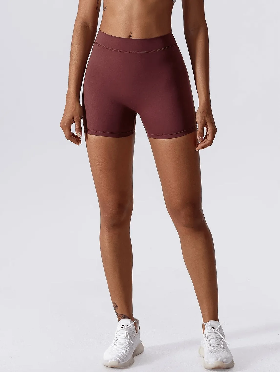 Women's Elastic Performance Yoga Shorts - SF2209
