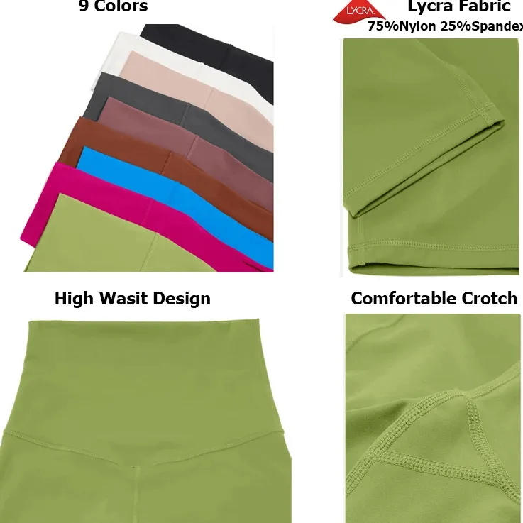 Women's Solid Color Two Pieces Yoga Set - SF2079