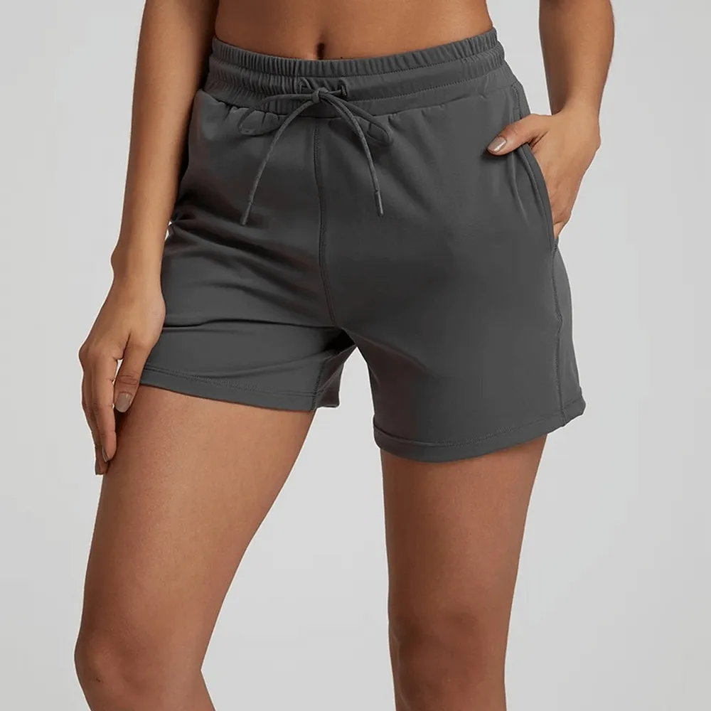 Women's Workout Shorts with Elastic Waistband - SF2235