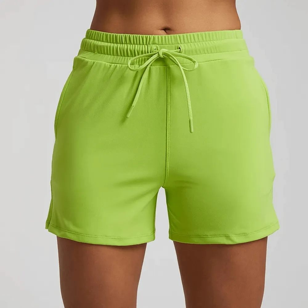 Women's Workout Shorts with Elastic Waistband - SF2235