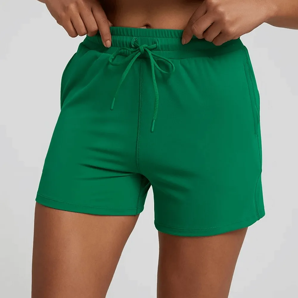 Women's Workout Shorts with Elastic Waistband - SF2235