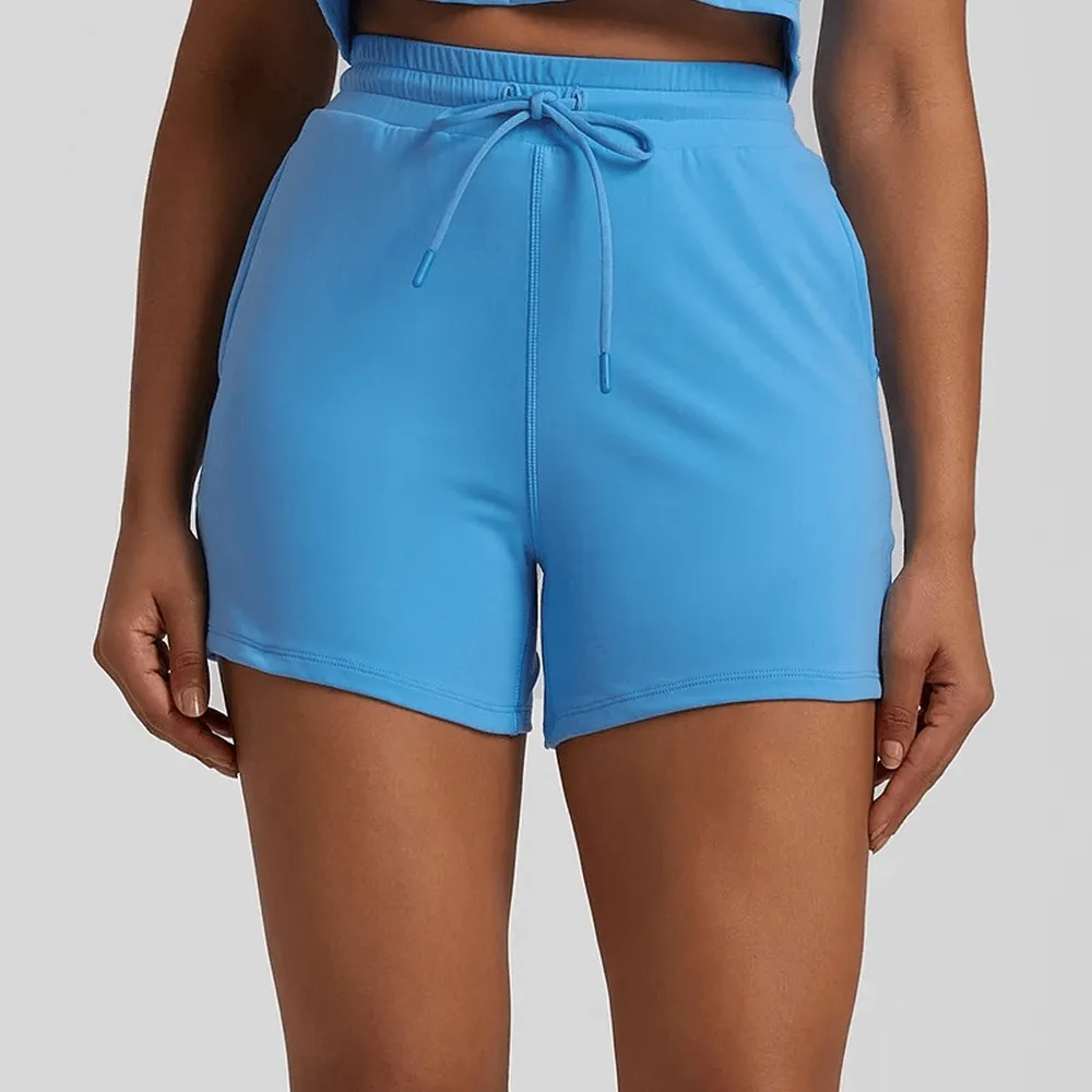 Women's Workout Shorts with Elastic Waistband - SF2235