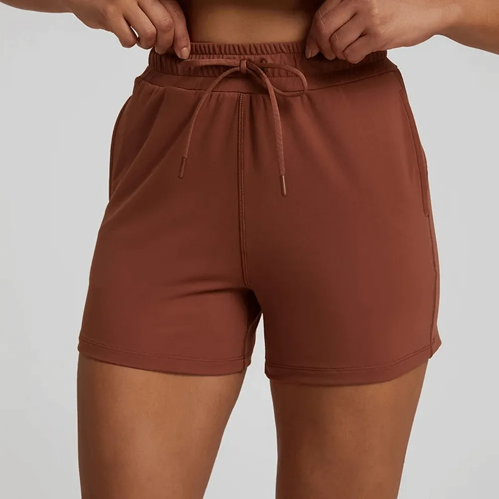 Women's Workout Shorts with Elastic Waistband - SF2235