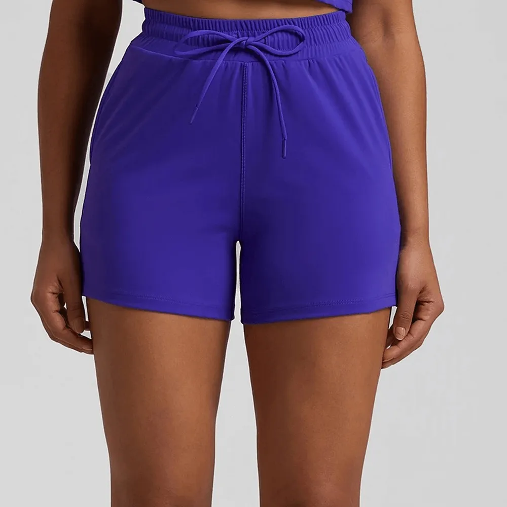 Women's Workout Shorts with Elastic Waistband - SF2235