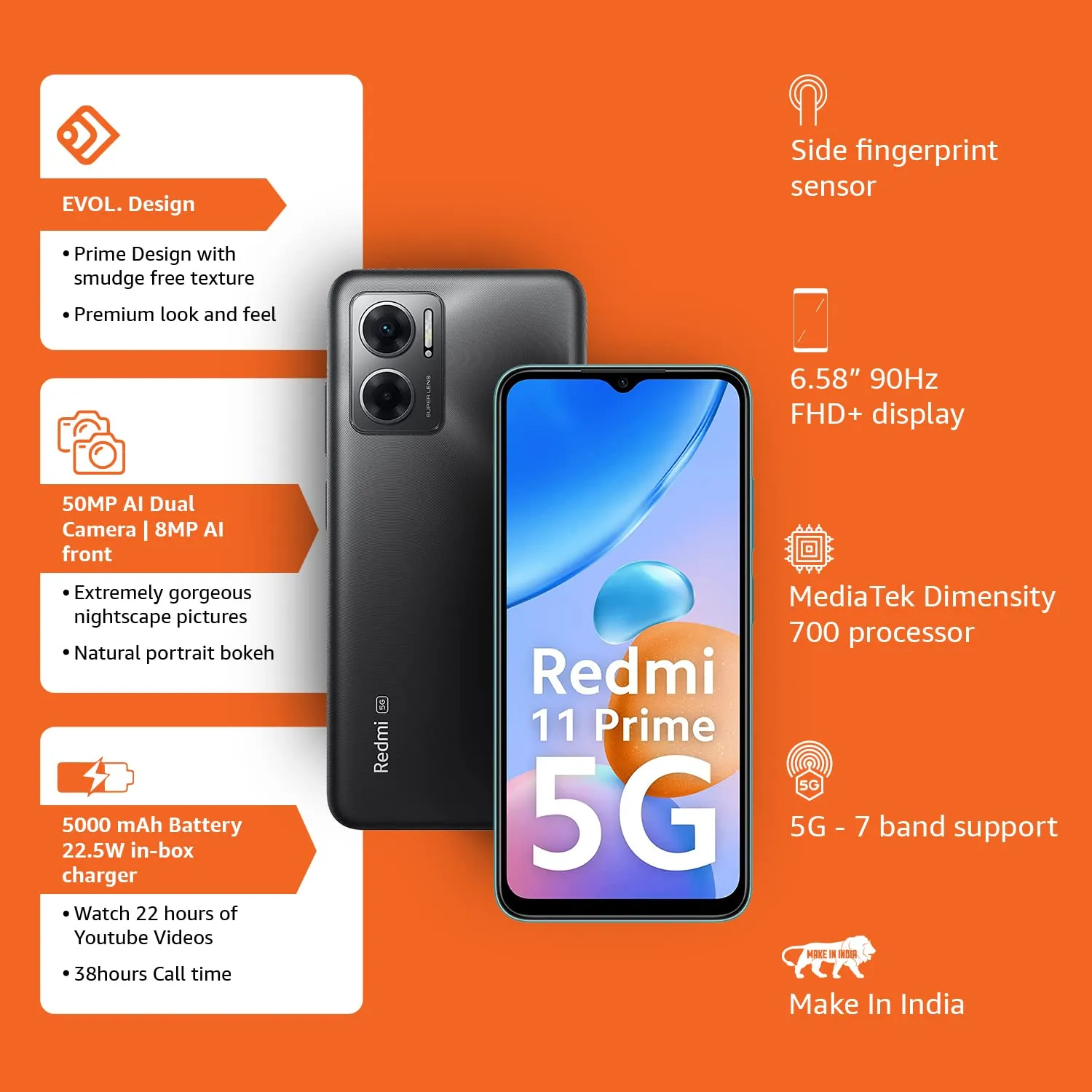 Xiaomi Redmi 11 Prime 5G